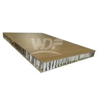 Wood color aluminum honeycomb panel